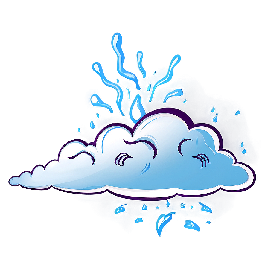 Whimsical Fart Cloud Png 16