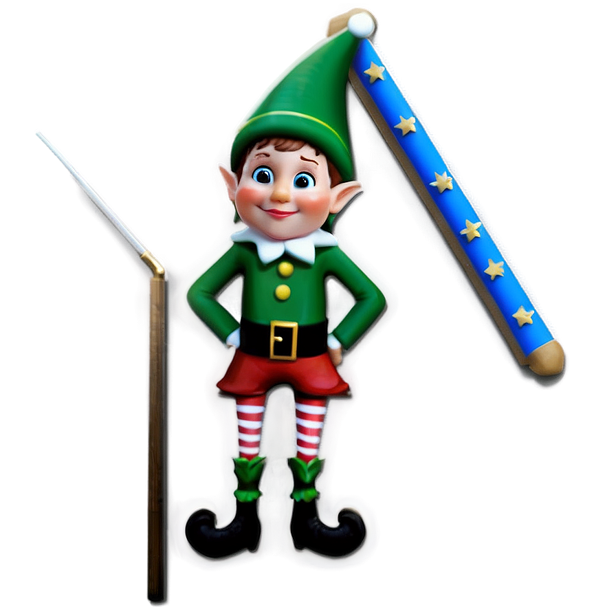 Whimsical Noel Elf Png 06292024