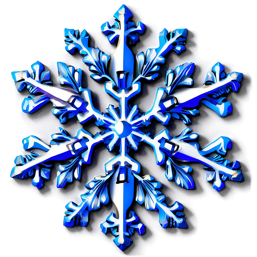 Whimsical Snowflake Pattern Png 05252024