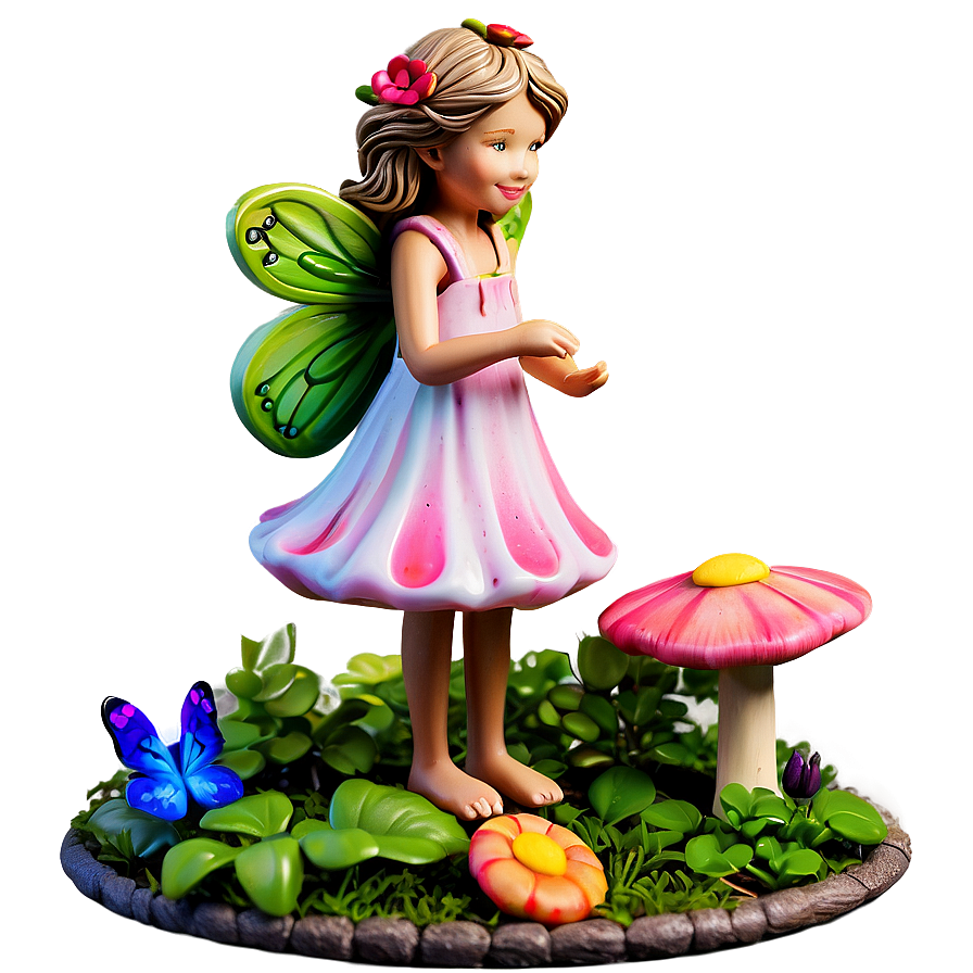 Whimsical Summer Fairy Garden Png 05212024