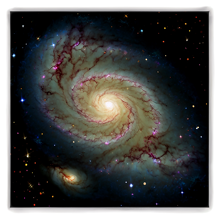 Whirlpool Galaxy Fantasy Png 06282024