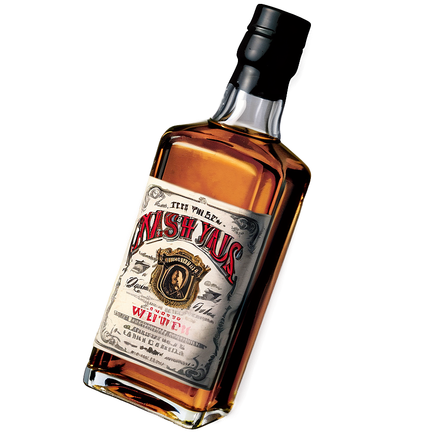 Whiskey Bottle In Hand Png Mvo87