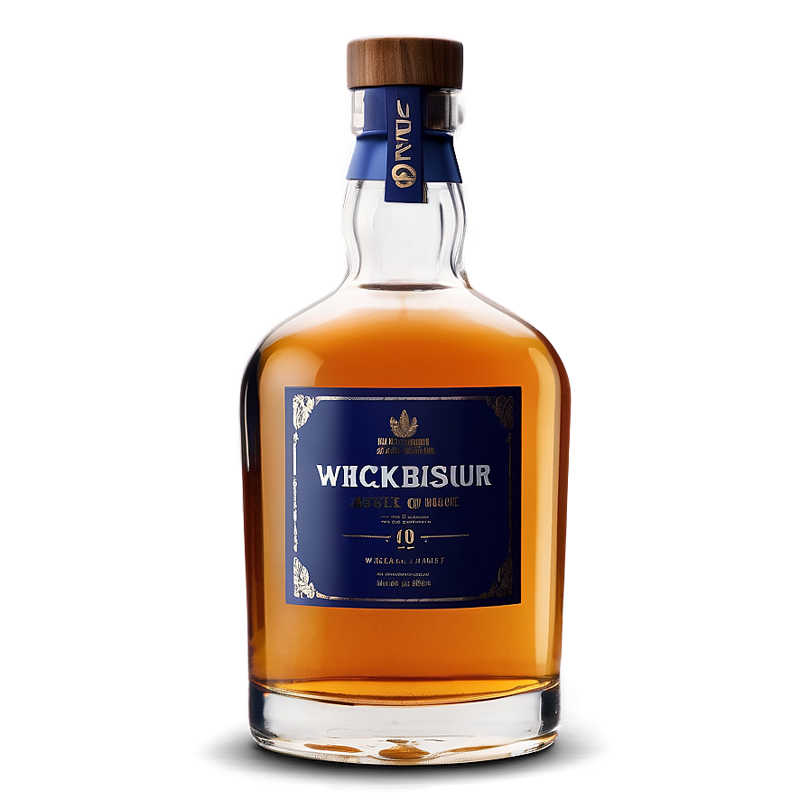 Whiskey Bottle Mockup Png 72