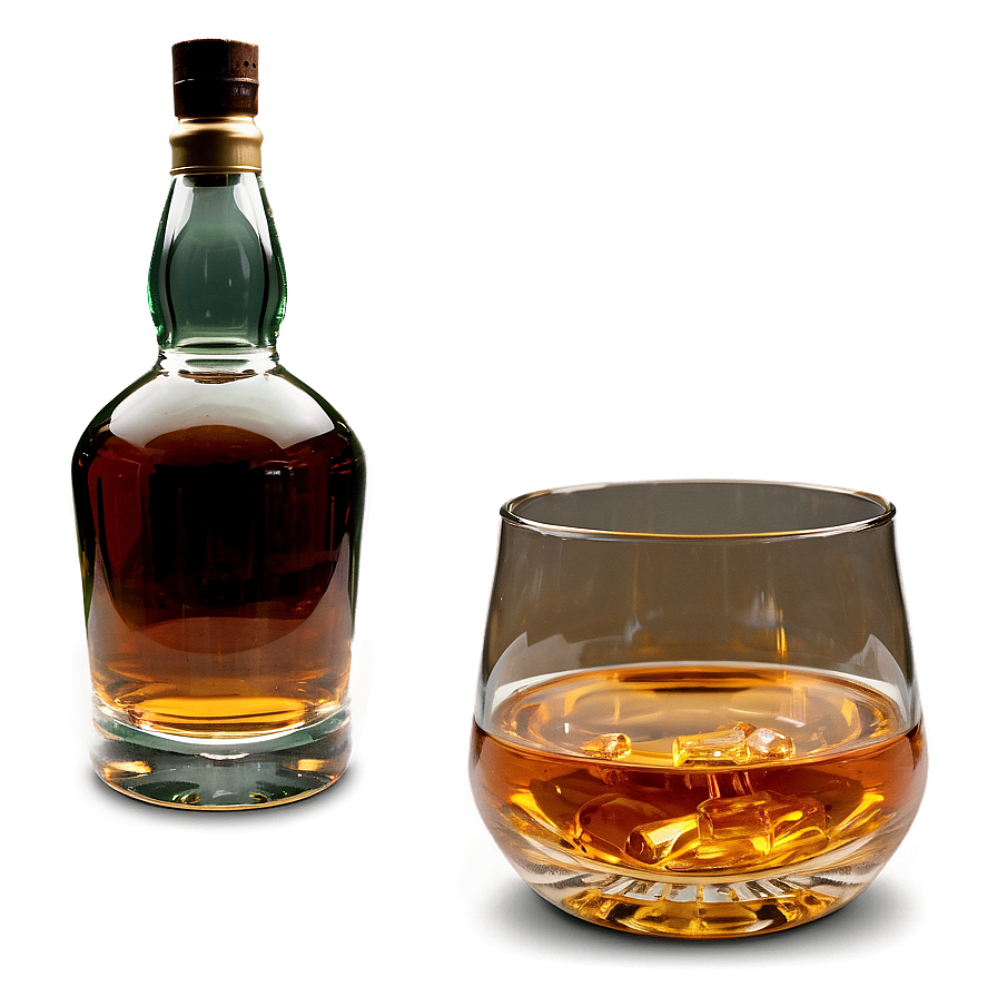 Whiskey Bottle No Background Png 18