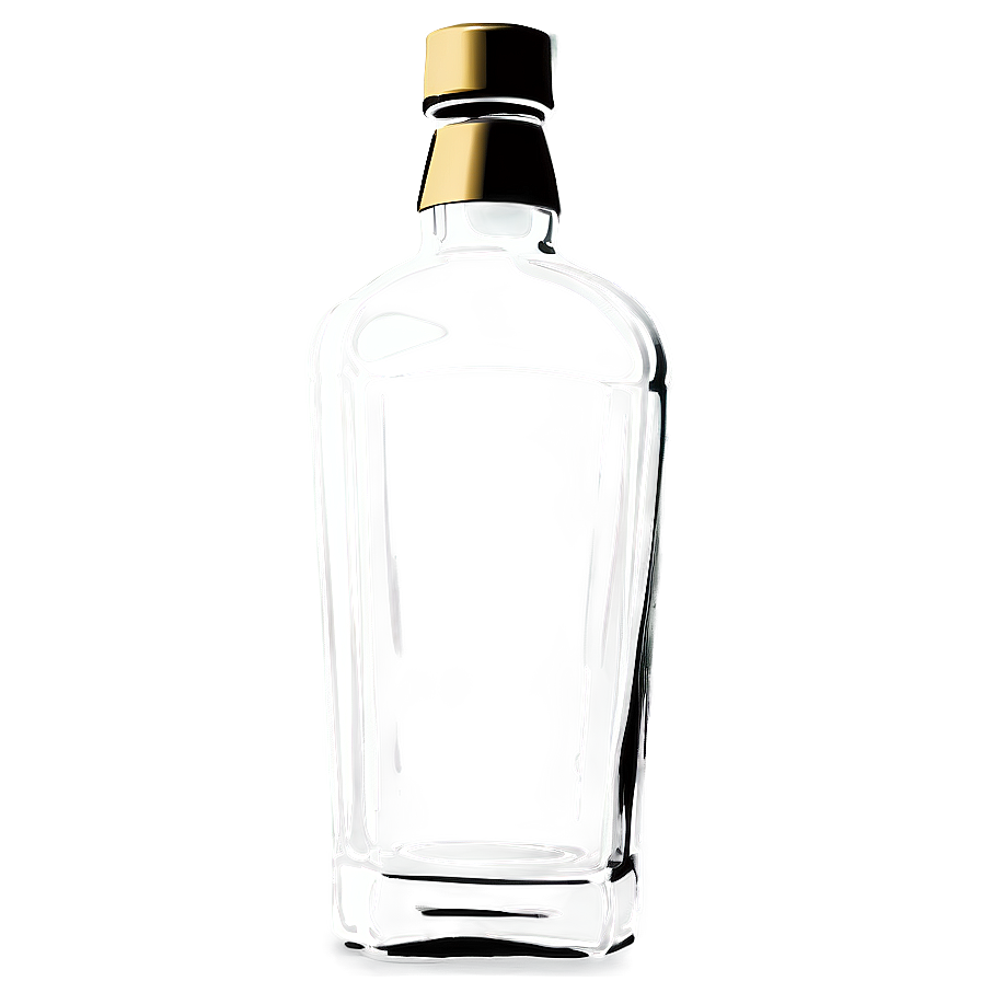 Whiskey Bottle Outline Png Pmi43