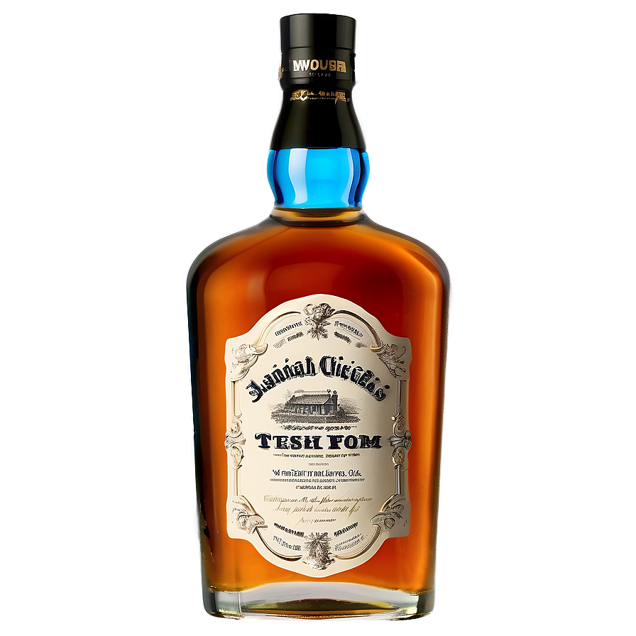 Whiskey Bottle Png 05242024