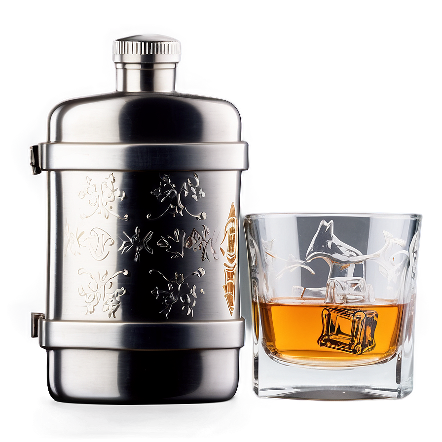 Whiskey Flask Picture Png 06122024