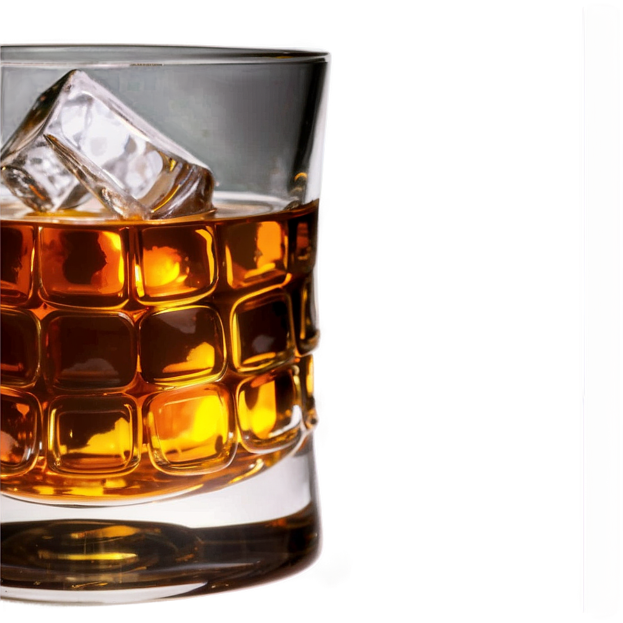 Whiskey Glass In Bar Png 29