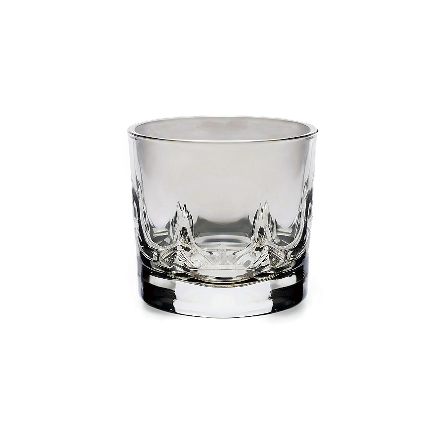 Whiskey Glass With Gold Rim Png Cnw