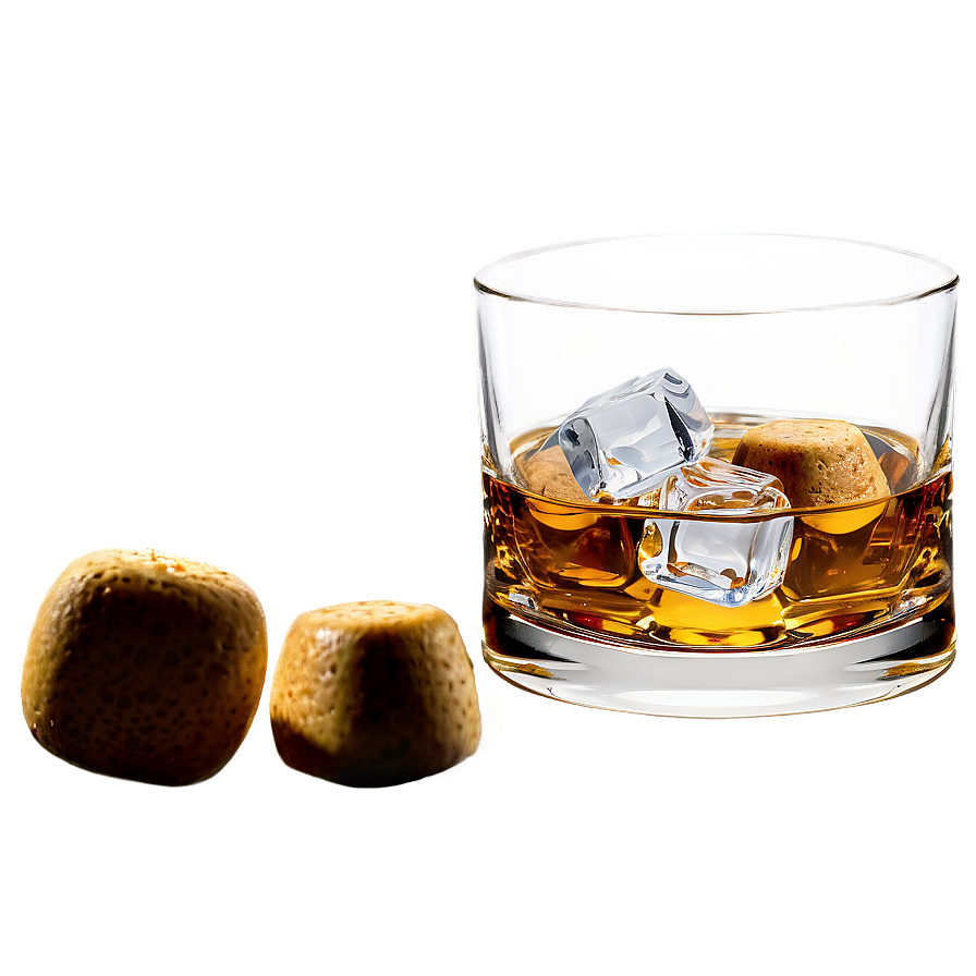 Whiskey Glass With Ice Png Xud4