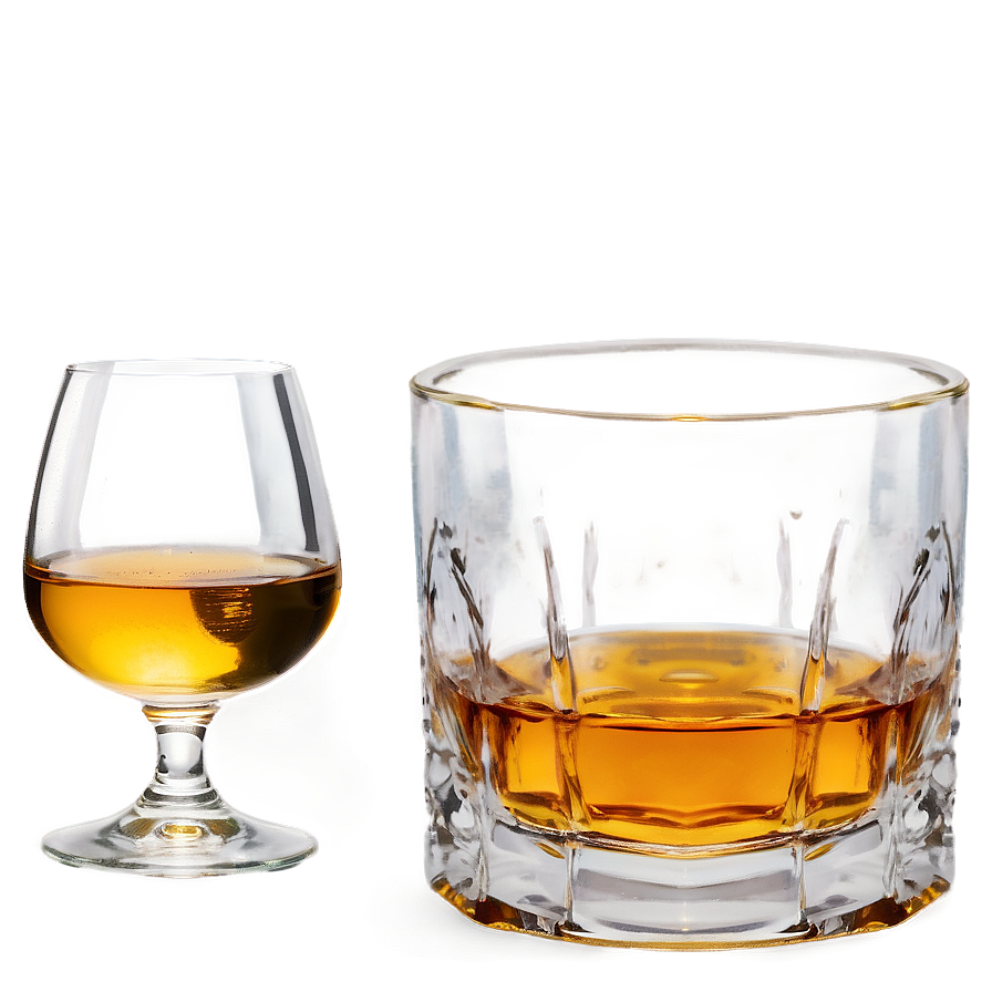 Whiskey On The Rocks Glass Png Aql