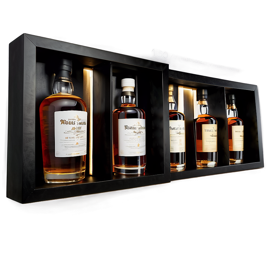 Whisky Collection Display Png 89