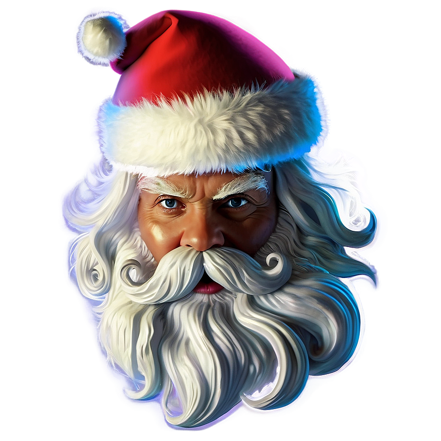 Whispering Santa Silhouette Png Dhg15