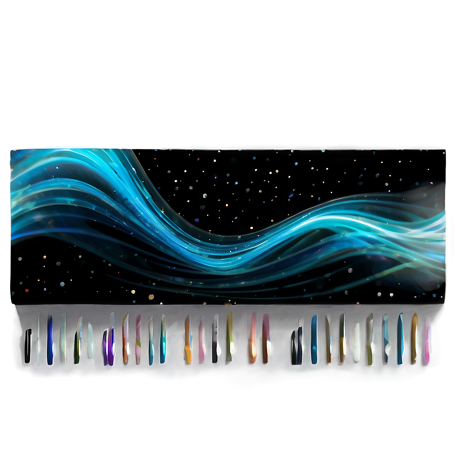 Whispering Stardust Waves Png Hfw