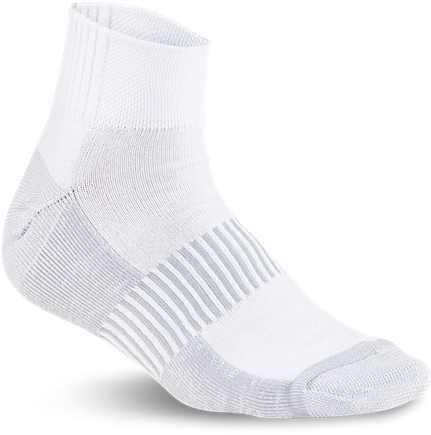 White Ankle Sock