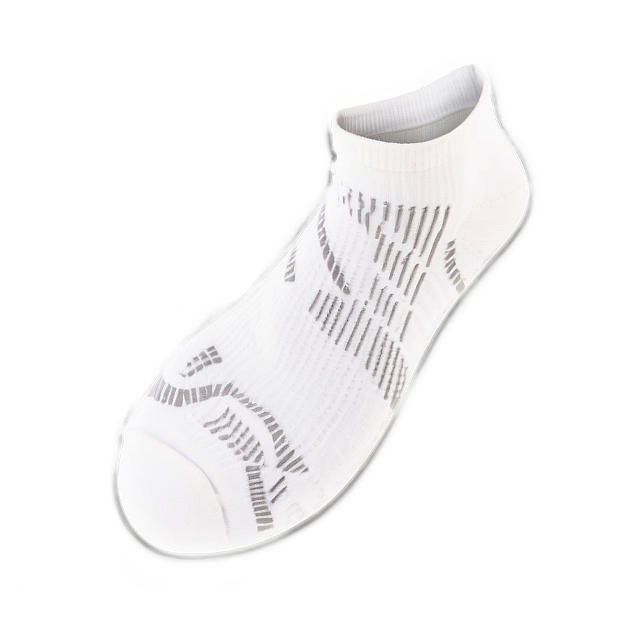 White Athletic Socks Png Lht40