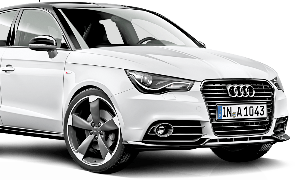 White Audi A3 Sedan H D