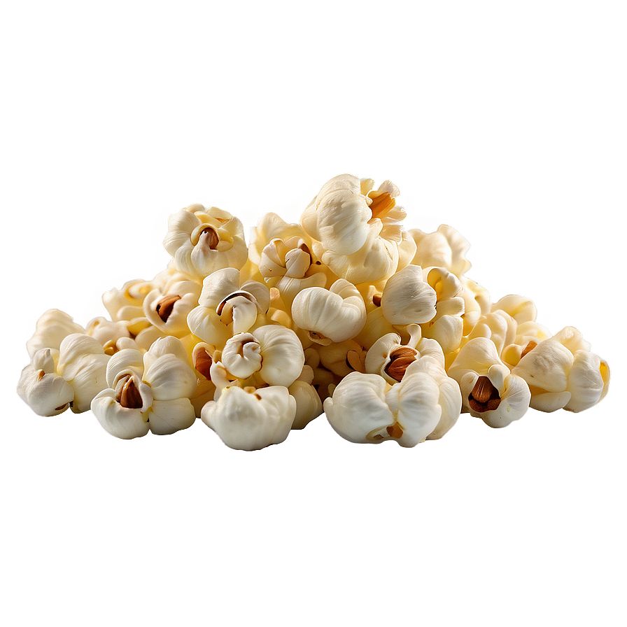 White Background Popcorn Kernel Png Uon