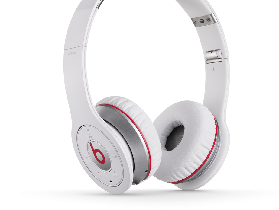 White Beats Wireless Headphones