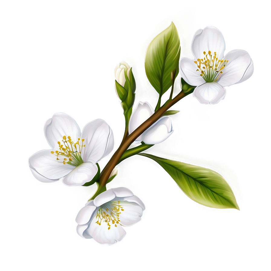 White Blossom Png 65