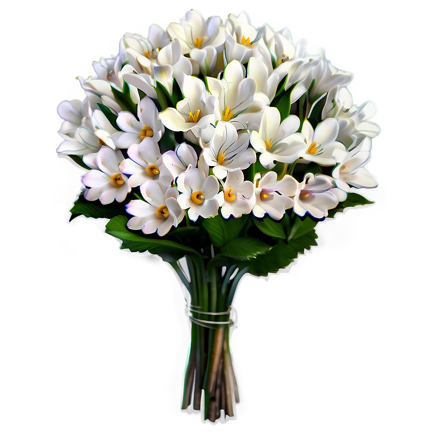 White Bouquet Png Byn83