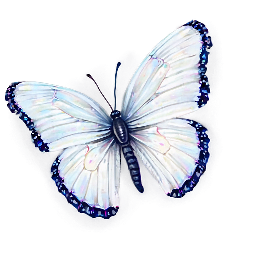 White Butterfly D