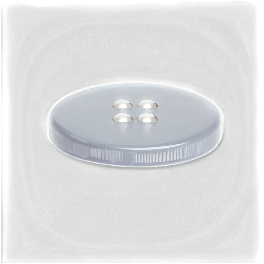 White Button On Transparent Background Png 27