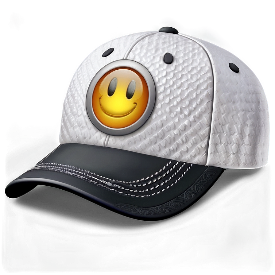 White Cap Emoji Png Eag