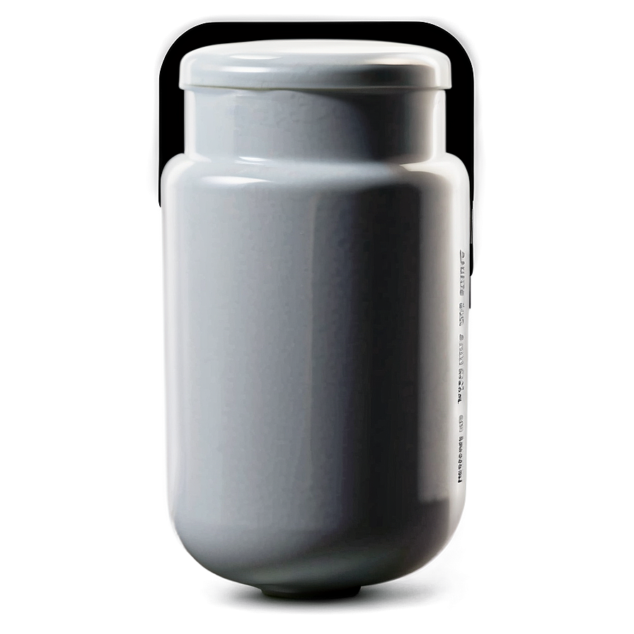 White Capsule For Mockup Png Trv60