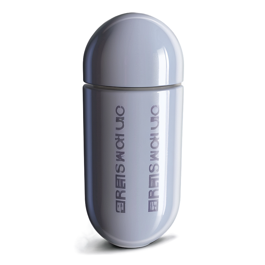 White Capsule Pack Png Jmg36