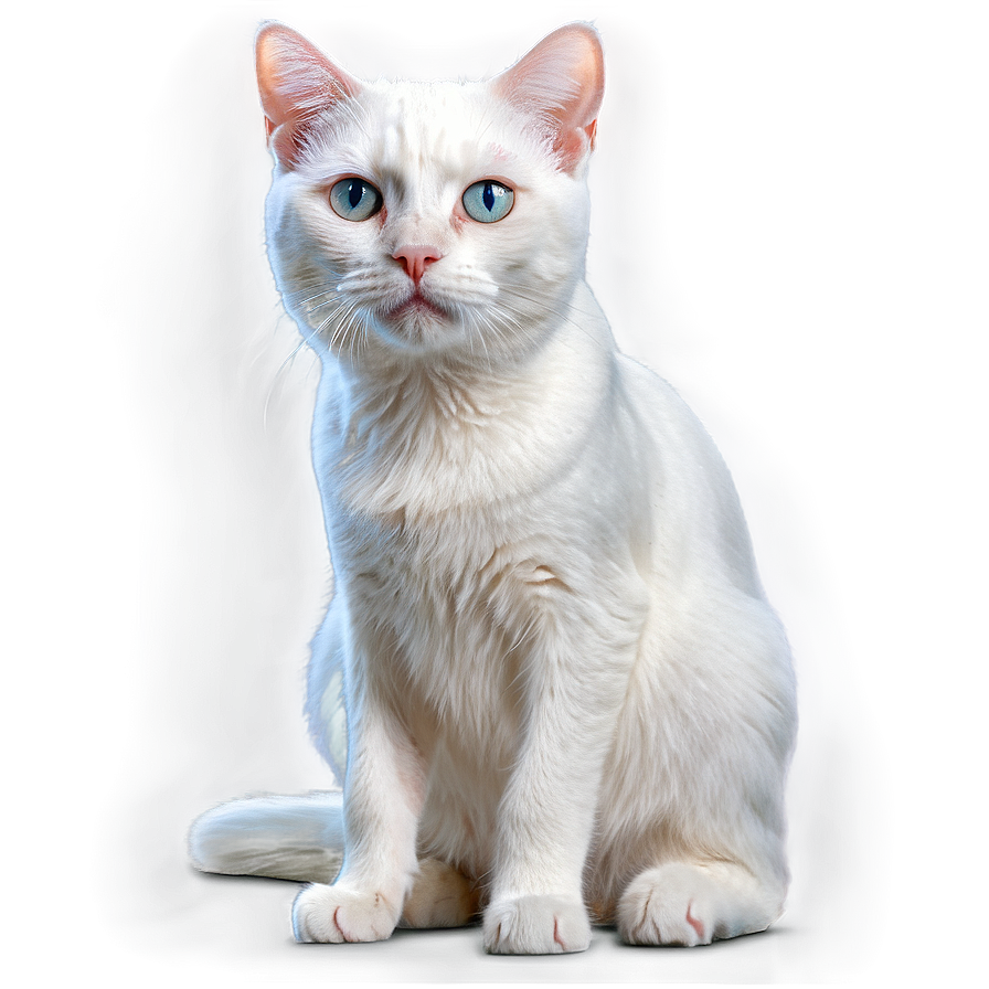 White Cat Png 87