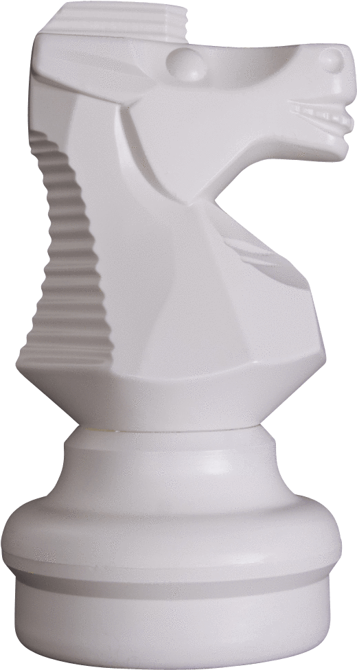 White Chess Knight Piece