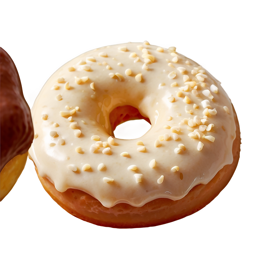 White Chocolate Donut Png Vit