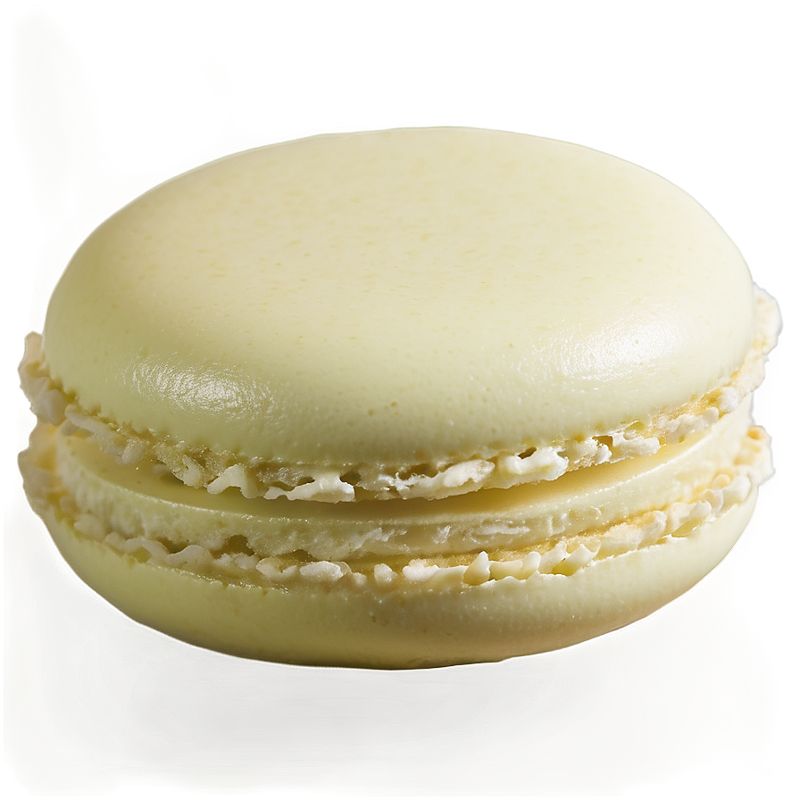 White Chocolate Macaron Png 06122024