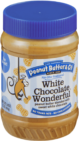 White Chocolate Peanut Butter Jar