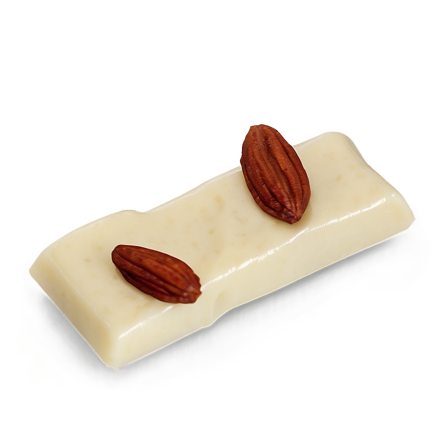 White Chocolate With Almonds Png Ufp