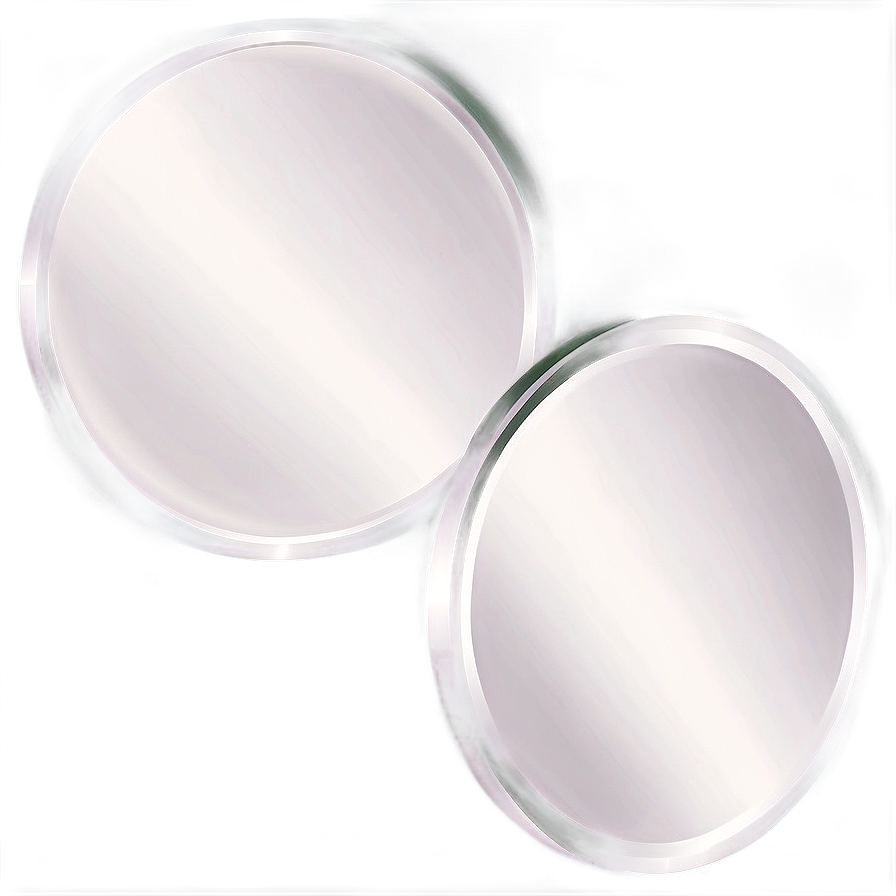 White Circle Clipart Png Pvc57