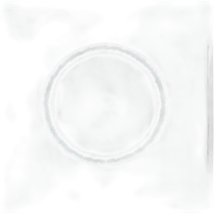 White Circle For Design Png Qpj17