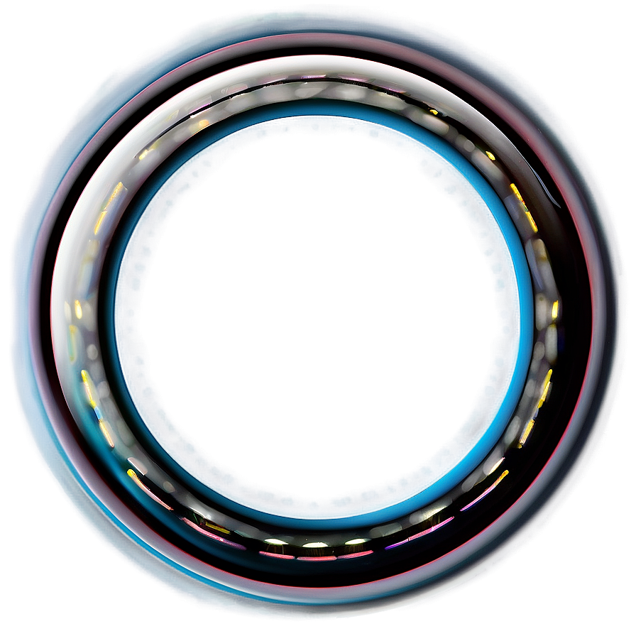 White Circle Outline Png Nux