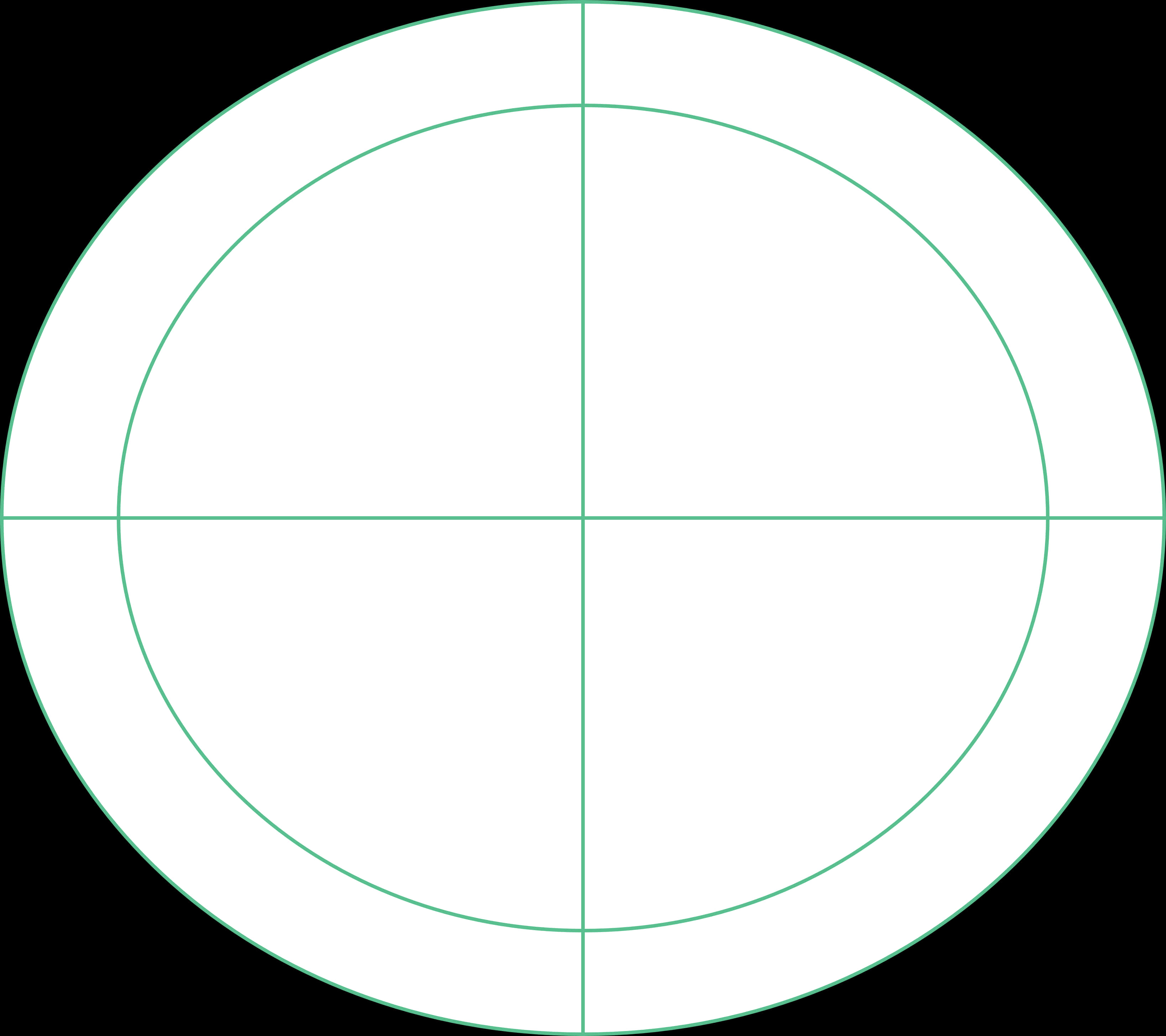 White Circlewith Crosshairs