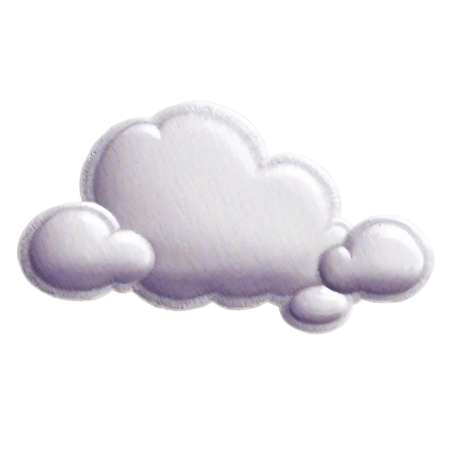 White Cloud Artwork Png 06122024