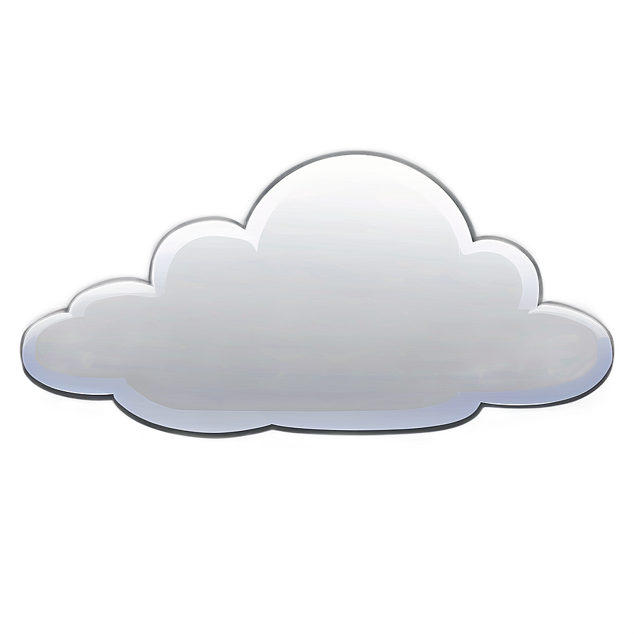 White Cloud Emblem Png Xik64