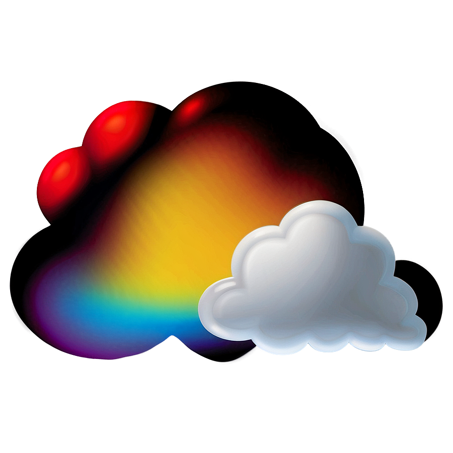 White Cloud Emoji Png 06272024