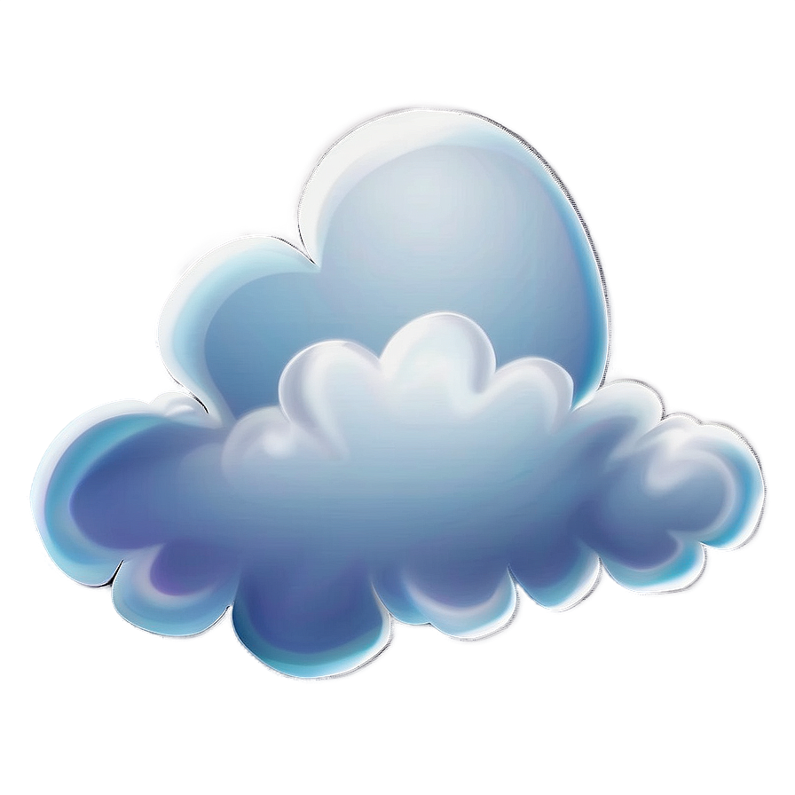 White Cloud Fantasy Png 95