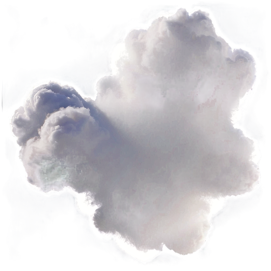 White Cloud Shape Png 92