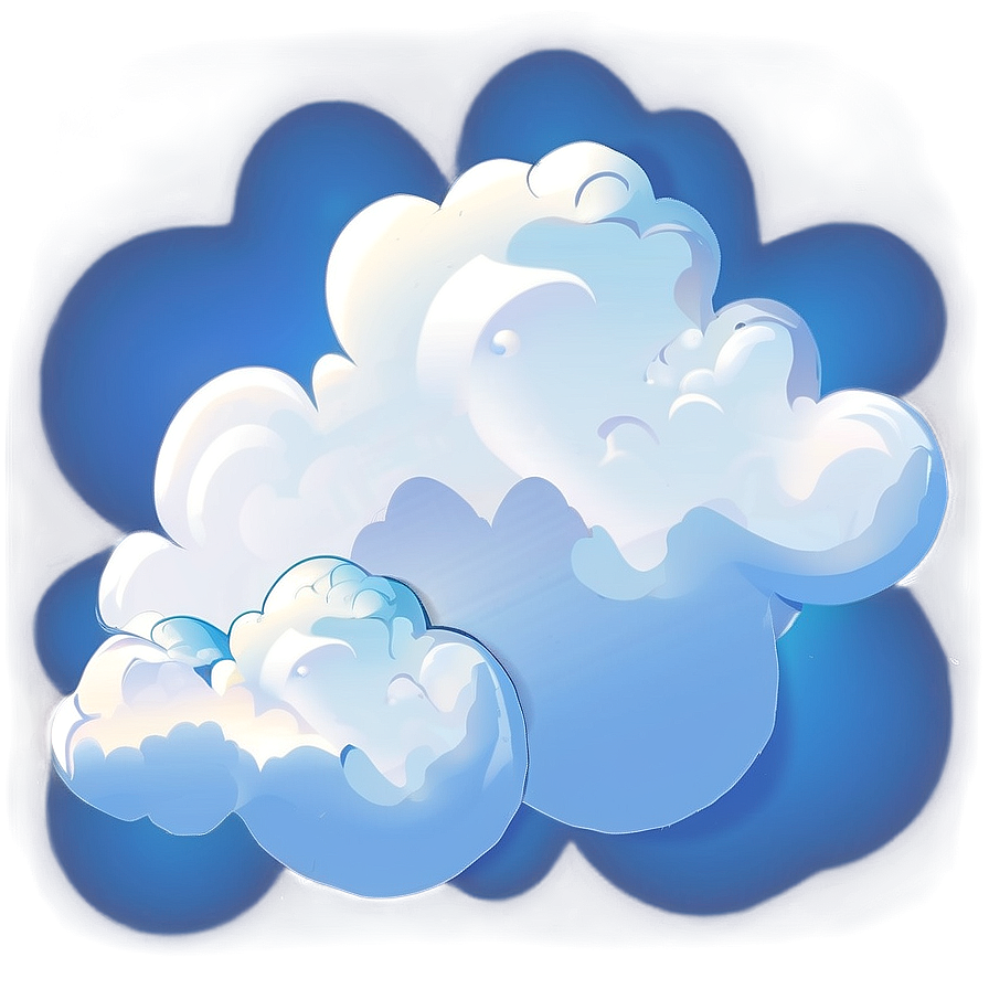 White Cloud With Sunlight Png 1