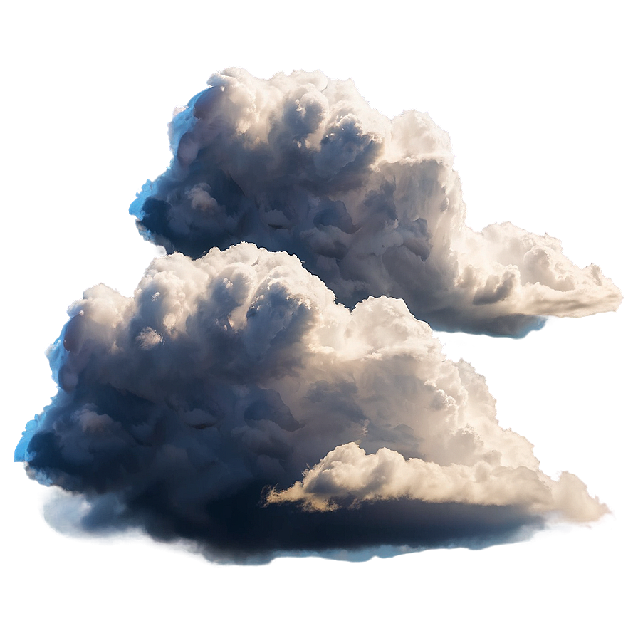 White Clouds Skyline Png Gns31