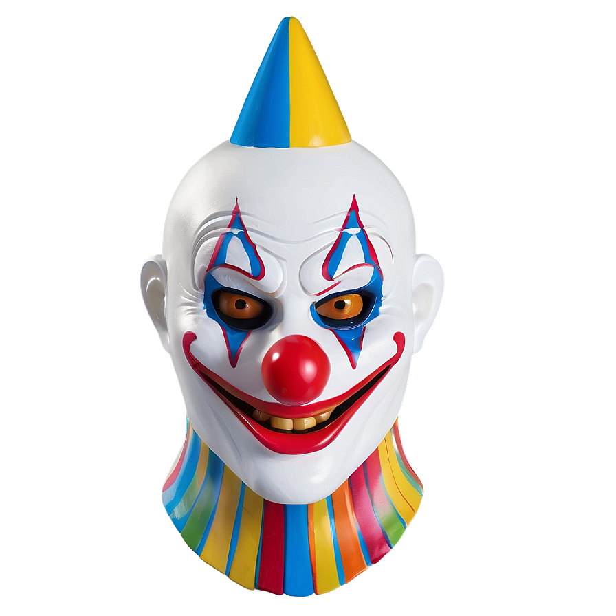 White Clown Mask Png Fri