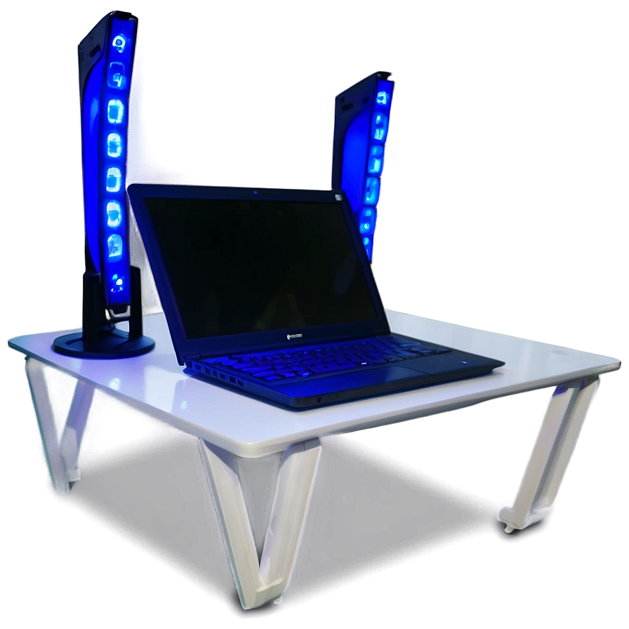 White Computer Desk Png Sqh