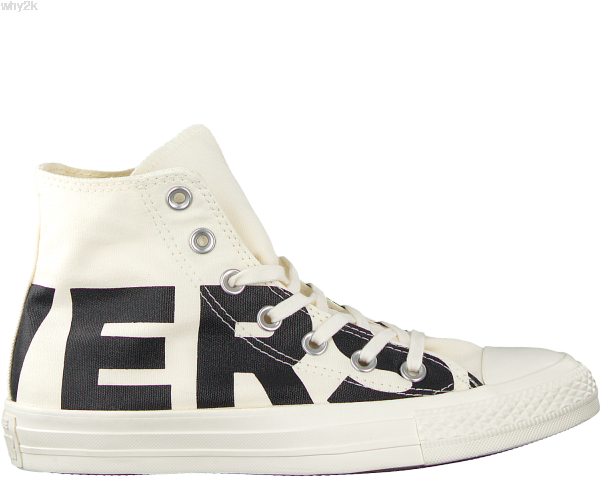 White Converse High Top Sneaker